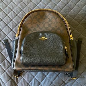 Coach Bookbag, used once. No issues, tears, scratches.